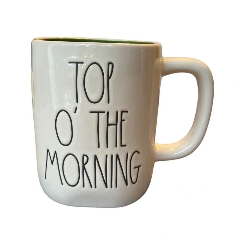 New Rae Dunn Top O' The Morning Mug